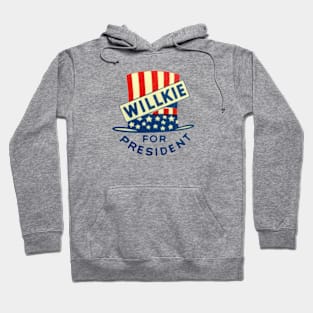 1940 Willkie for President Hoodie